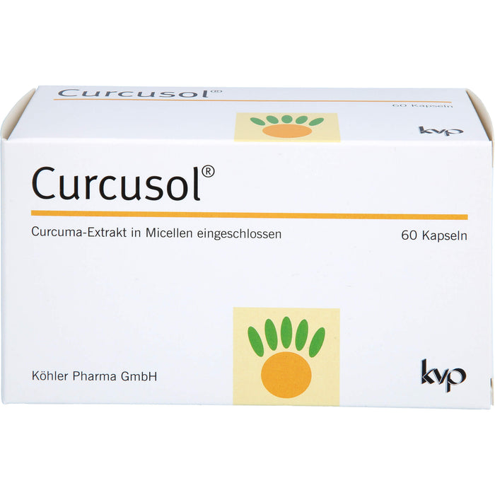 Curcusol Curcuma-Extrakt Kapseln, 60 pc Capsules