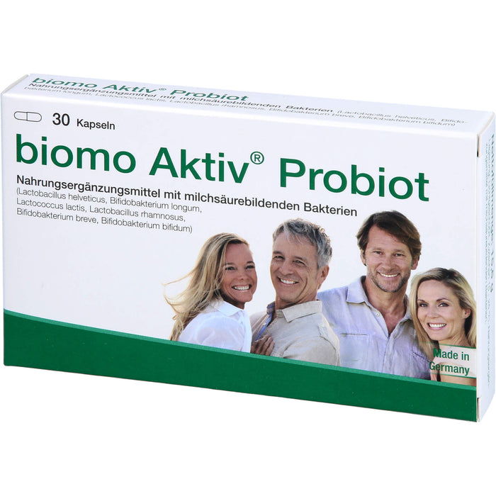 biomo Aktiv Probiot Kapseln, 30 pcs. Capsules