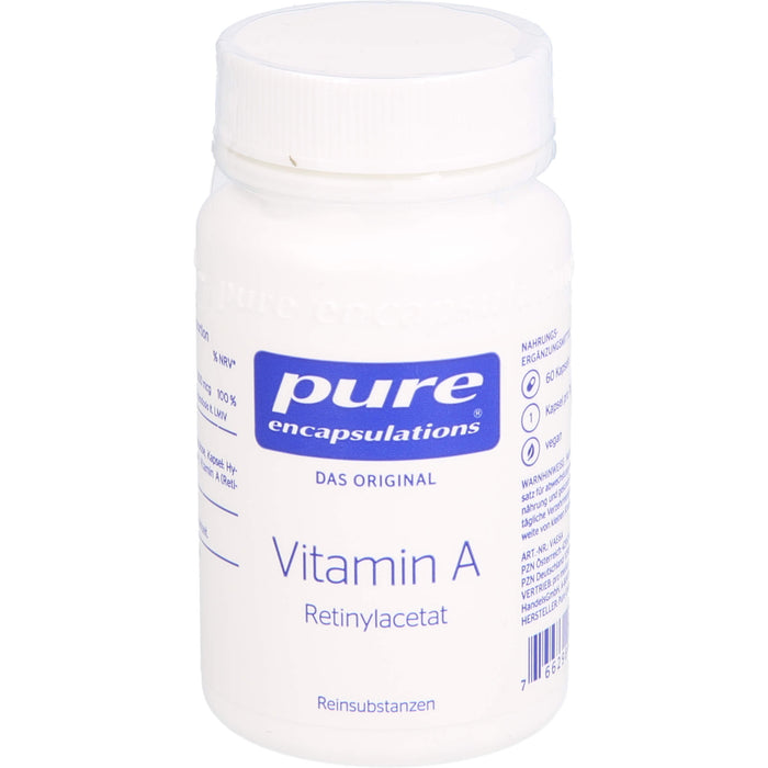 pure encapsulations Vitamin A Kapseln, 60 pcs. Capsules