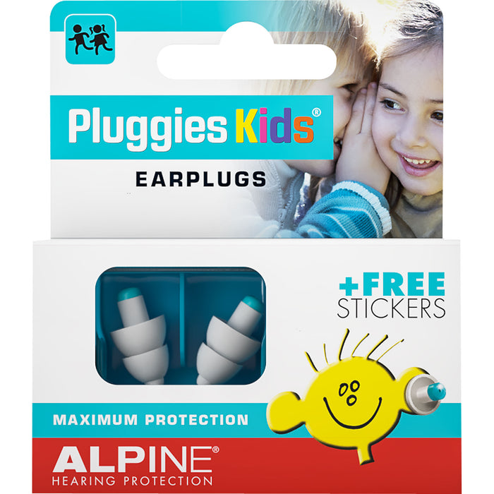 Alpine Pluggies Kids Ohrstöpsel, 2 pc Bouchons d'oreilles