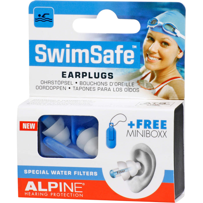 ALPINE SwimSafe Ohrstöpsel, 2 pcs. Earplugs