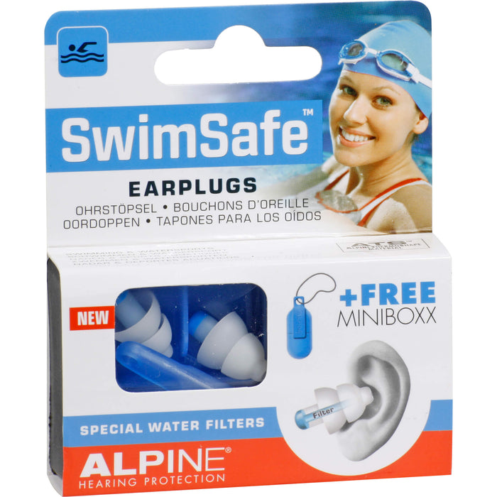 ALPINE SwimSafe Ohrstöpsel, 2 pcs. Earplugs