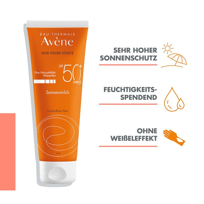 Avène Sonnenmilch SPF 50+, 250 ml Crème