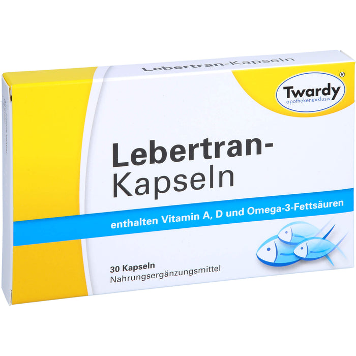 Twardy Lebertran-Kapseln, 30 pc Capsules