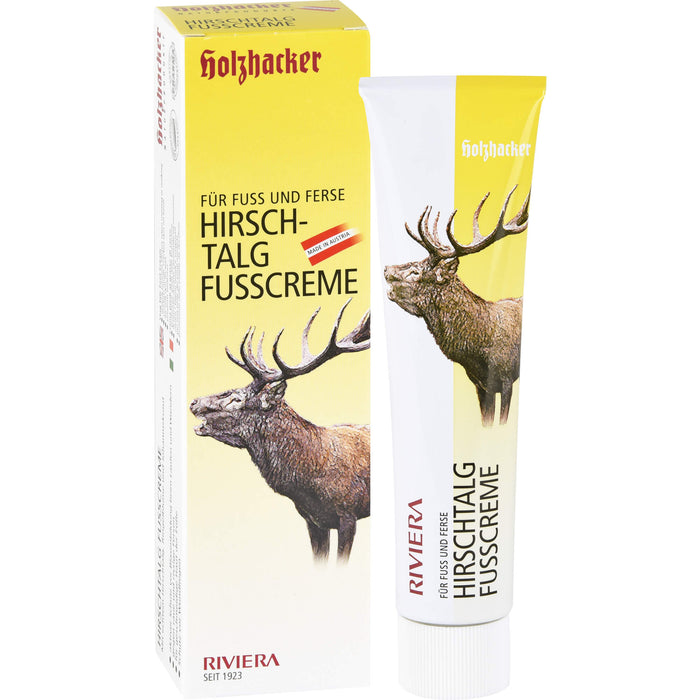 RIVIERA Hirschtalg Fusscreme Parabenfrei, 75 ml CRE