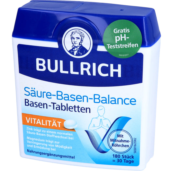 Bullrich Säure-Basen-Balance Basentabletten, 180 pc Tablettes