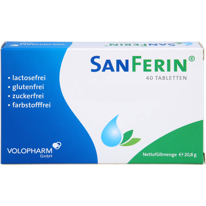 SanFerin Tabletten  stärkt auf natürliche Weise das Immunsystem und unterstützt bei der Abwehr von Bakterien, Viren und Pilzen, 40 pcs. Tablets