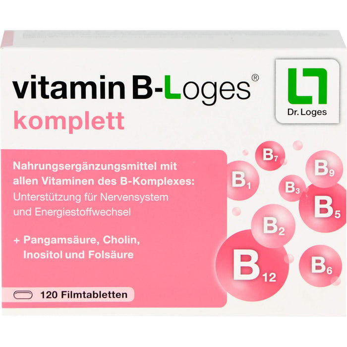 vitamin B-Loges komplett Tabletten, 120 pc Tablettes