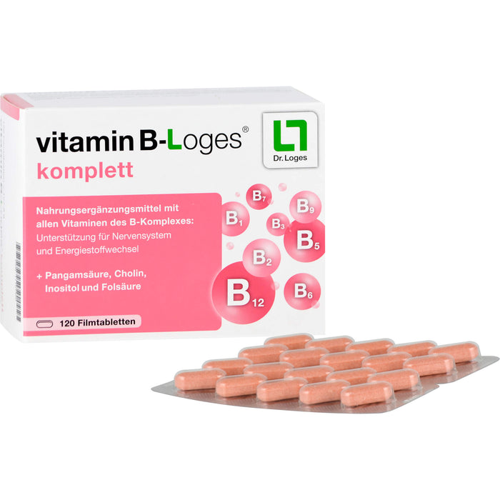 vitamin B-Loges komplett Tabletten, 120 pc Tablettes