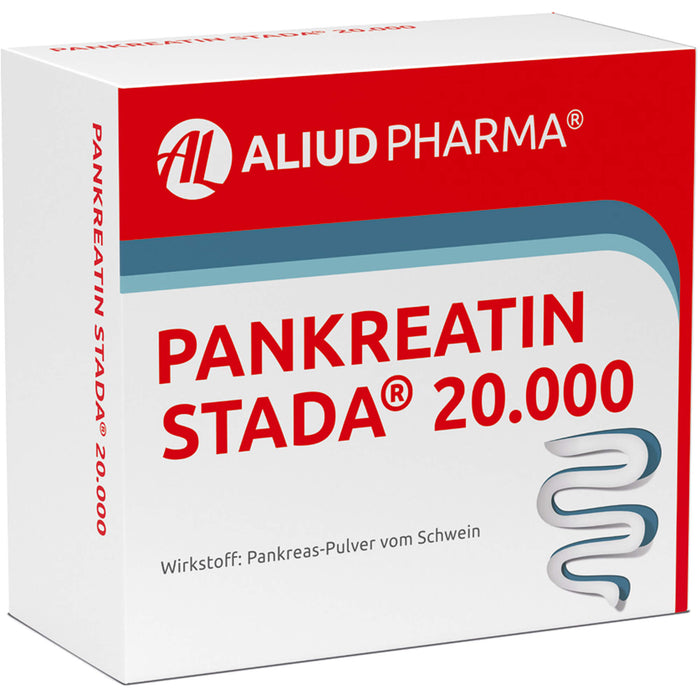 Pankreatin STADA 20.000 magensaftresistente Hartkapseln ALIUD, 100 St HKM