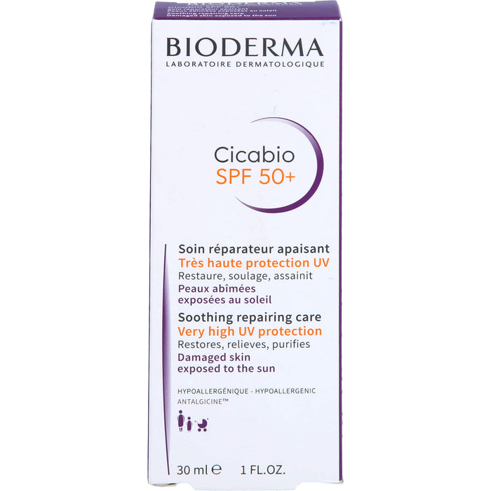 BIODERMA Cicabio SPF 50+ Creme, 30 ml Cream