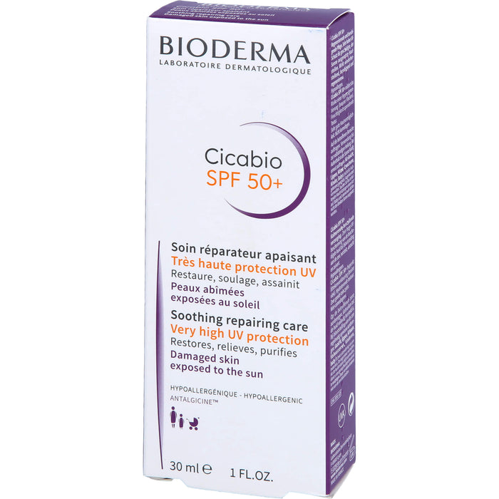 BIODERMA Cicabio SPF 50+ Creme, 30 ml Cream