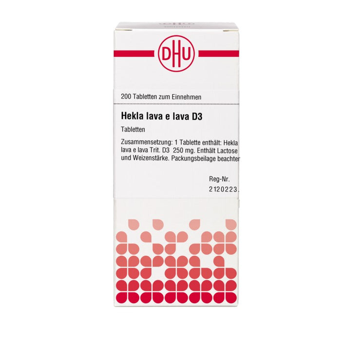 DHU Hekla lava e lava D3 Tabletten, 200 St. Tabletten