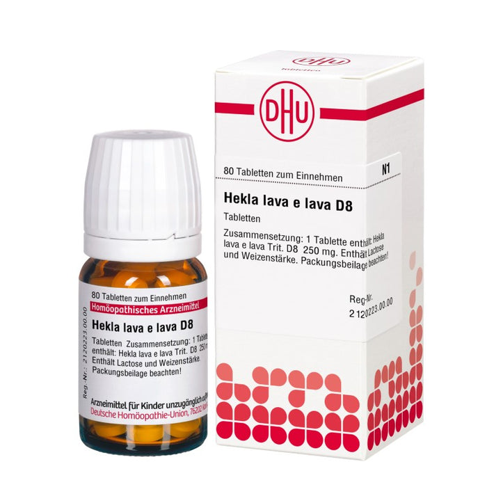 Hekla lava e lava D8 DHU Tabletten, 80 St. Tabletten