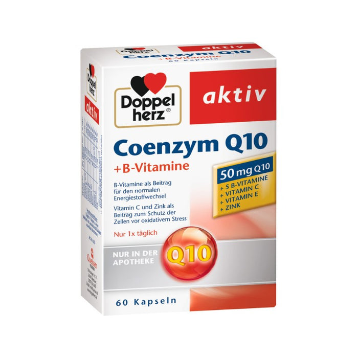 Doppelherz Coenzym Q10 + B-Vitamine, 60 St KAP