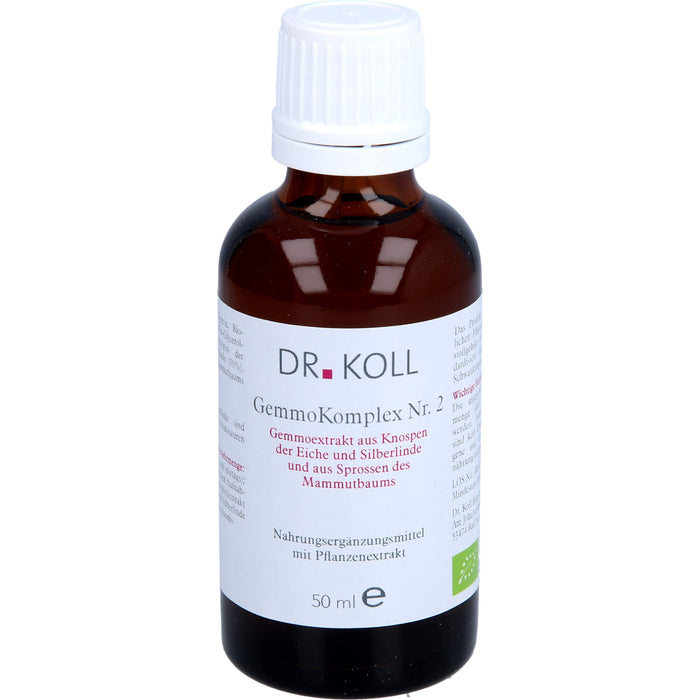 DR. KOLL GemmoKomplex Nr. 2 Tropfen zum Einnehmen, 50 ml Lösung