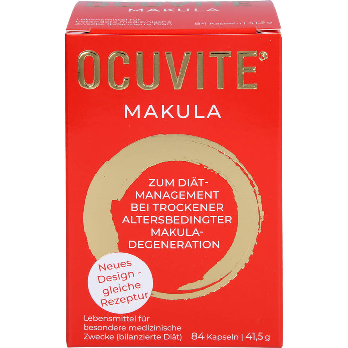 Ocuvite Makula Kapseln bei trockener AMD, 84 pc Capsules