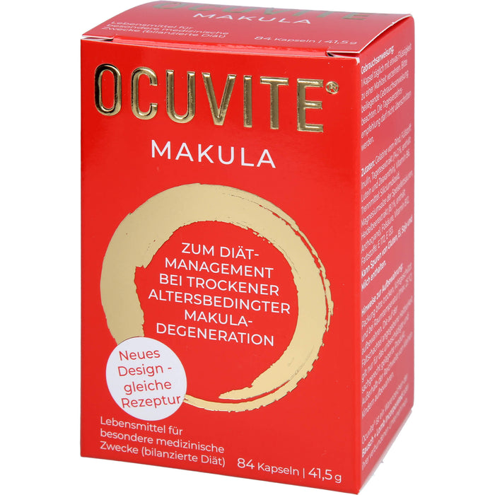 Ocuvite Makula Kapseln bei trockener AMD, 84 St. Kapseln