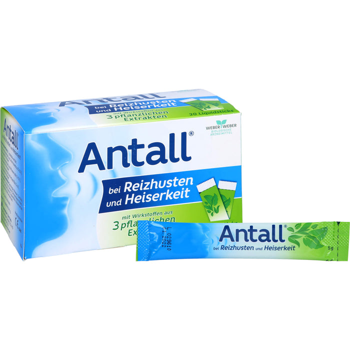 Antall bei Reizhusten und Heiserkeit Sticks, 20 pcs. Sachets