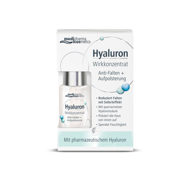 Hyaluron Wirkkonzentrat Anti-Falten+Aufpolsterung, 13 ml Solution