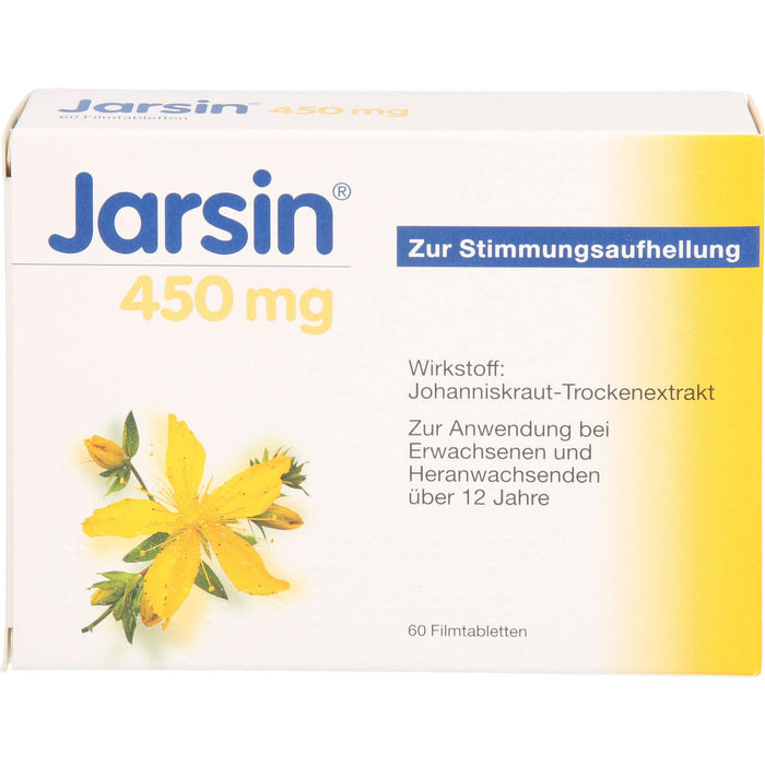 Jarsin 450 mg Tabletten zur Stimmungsaufhellung, 60 pcs. Tablets