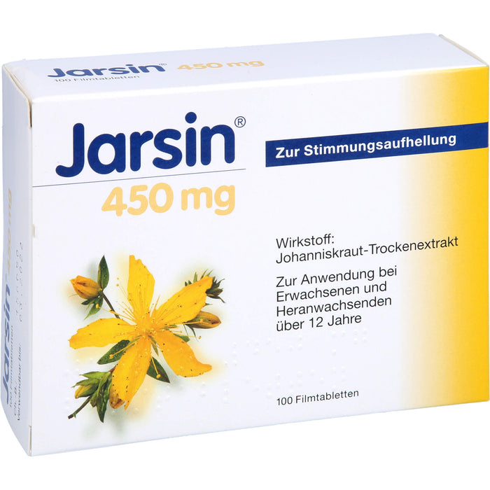 Jarsin 450 mg Tabletten zur Stimmungsaufhellung, 100 pcs. Tablets