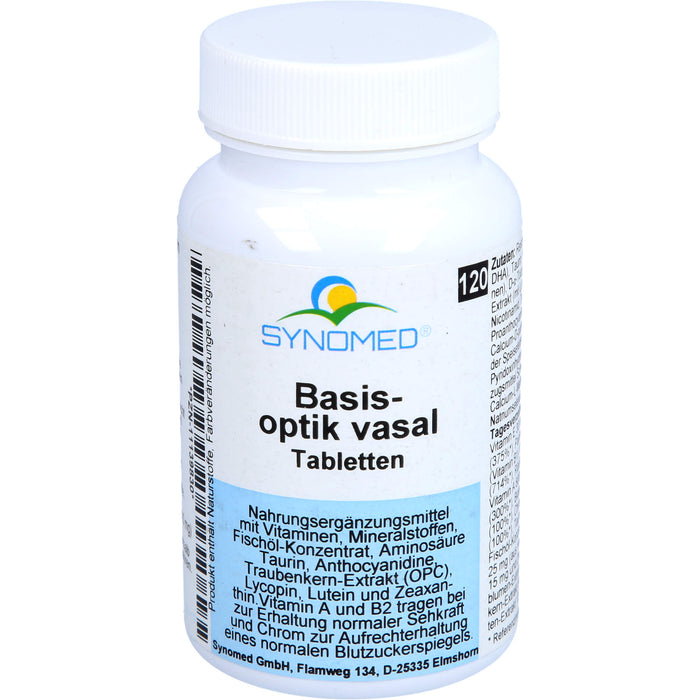 Basis-optik vasal Tabletten, 120 St TAB