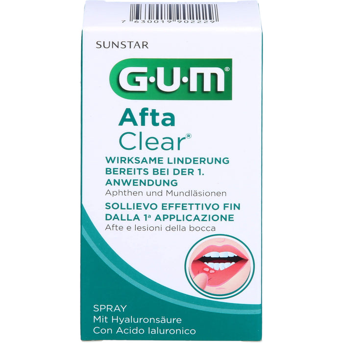 GUM Afta Clear Spray, 15 ml Solution