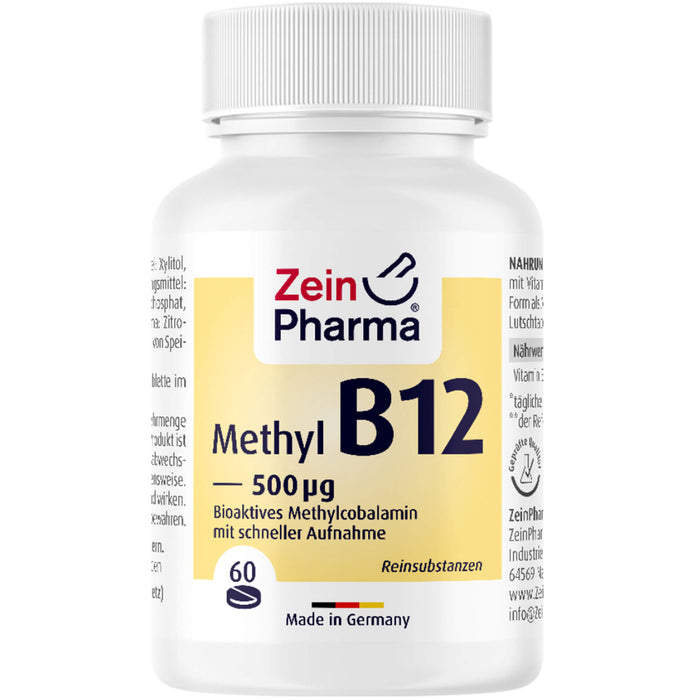 ZeinPharma B12  500 µg Lutschtabletten, 60 pcs. Tablets