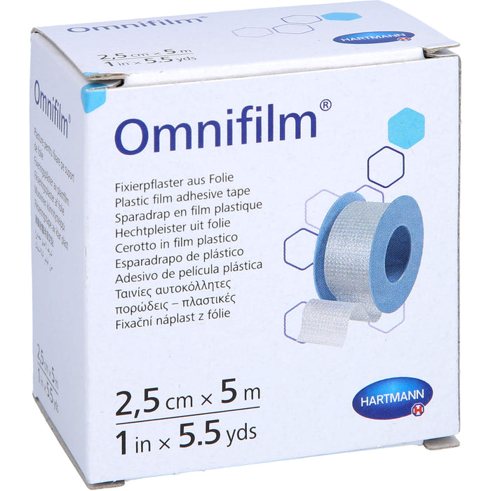 Omnifilm 2,5cm x 5m, 1 pc Pansement