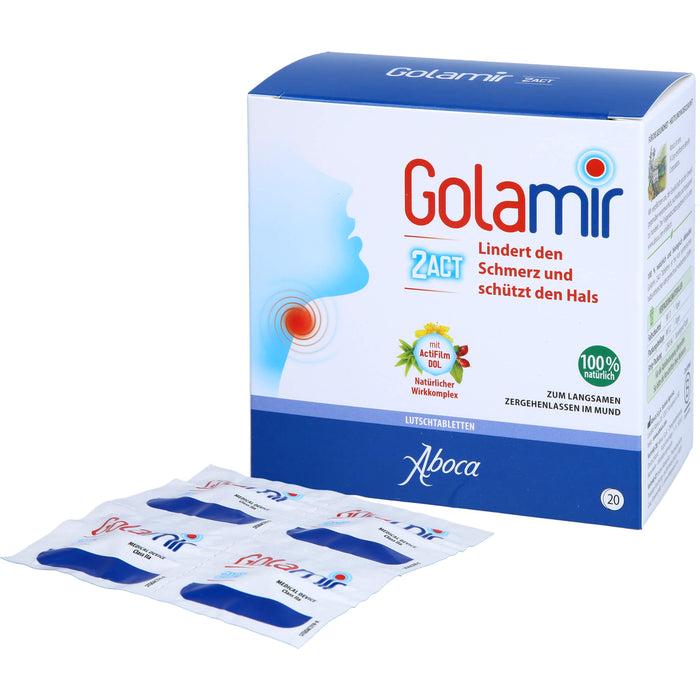 Golamir 2Act Lutschtabletten, 30 g Tabletten