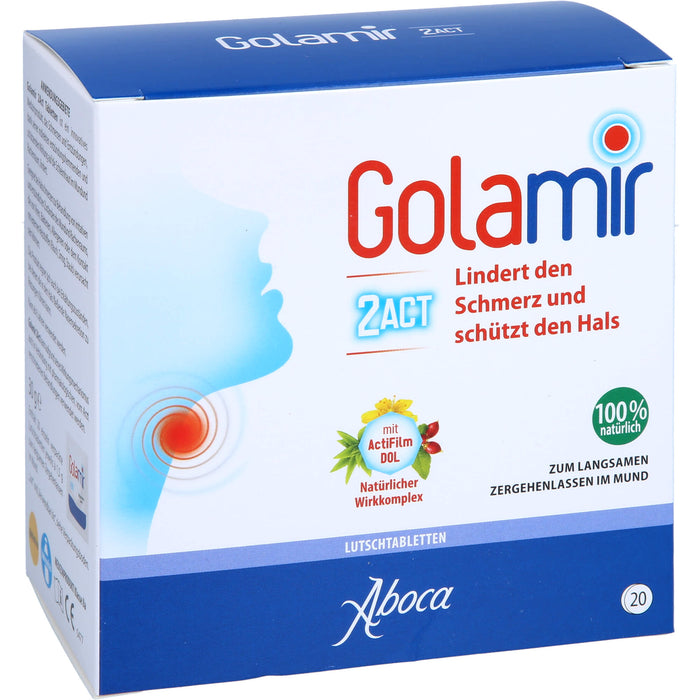 Golamir 2Act Lutschtabletten, 30 g Tablettes