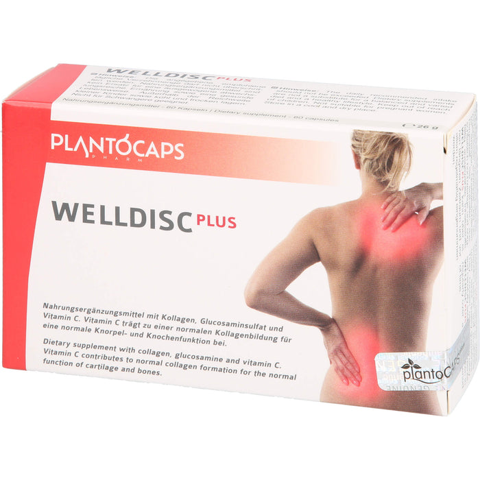 plantoCAPS WELLDISC PLUS Kapseln, 60 St. Kapseln