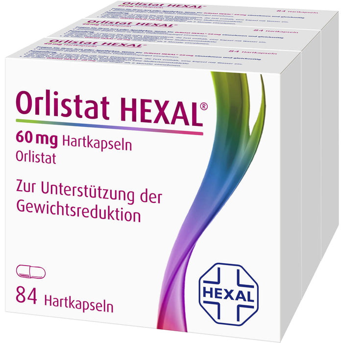 Orlistat HEXAL 60 mg Hartkapseln, 252 pc Capsules