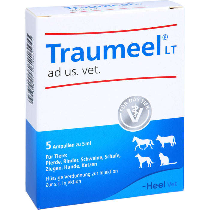 Traumeel LT ad us. vet., 5 St. Ampullen, 5 ml Solution