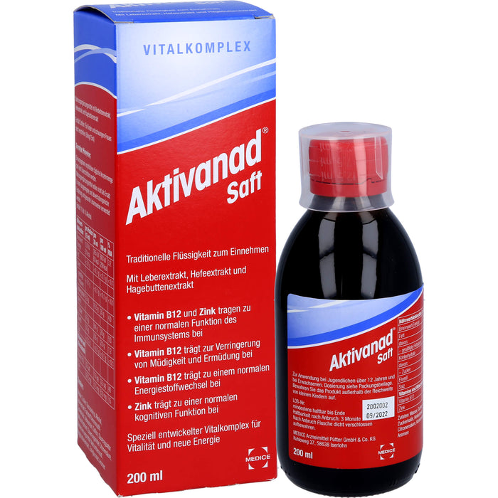 Aktivanad Saft, 200 ml SAF