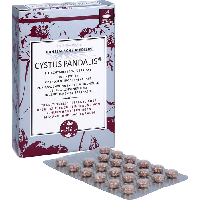 Cystus Pandalis Lutschtabletten, 66 St. Tabletten