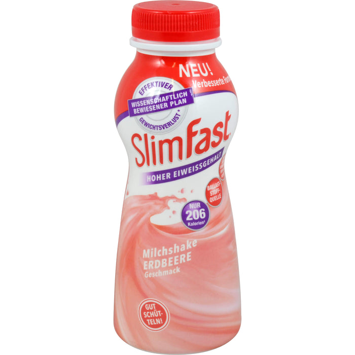 Slim-Fast Fertigdrink Erdbeere, 325 ml FLU