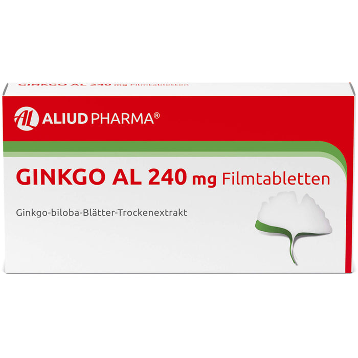 Ginkgo AL 240 mg Filmtabletten, 120 St FTA