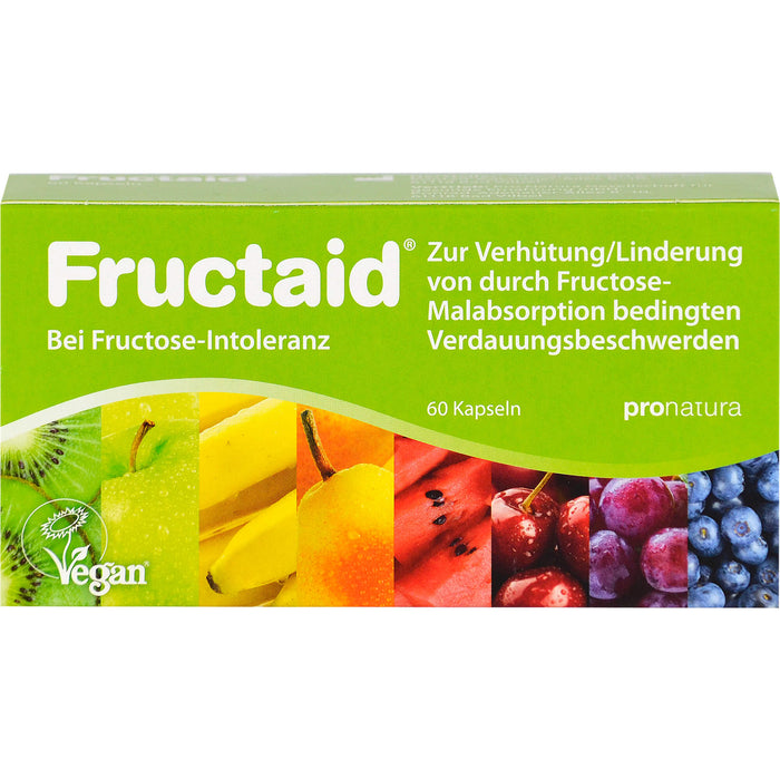 Fructaid Kapseln bei Fructose-Intoleranz, 60 pcs. Capsules