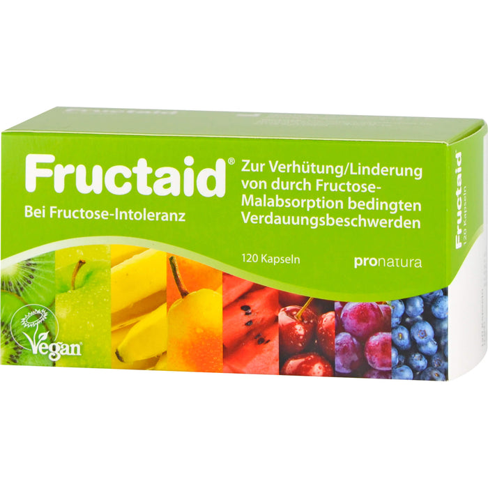 Fructaid Kapseln bei Fructose-Intoleranz, 120 St. Kapseln