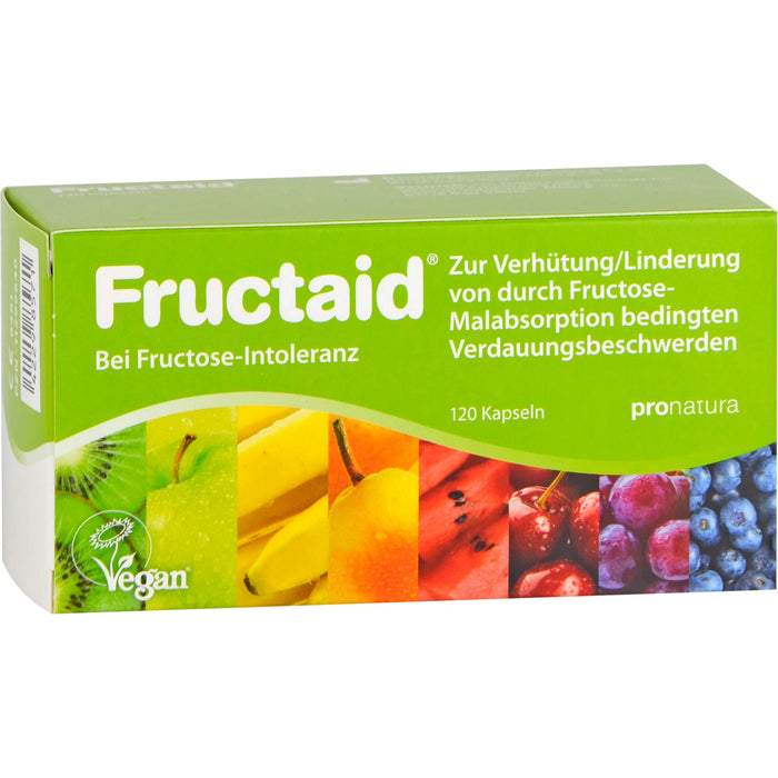 Fructaid Kapseln bei Fructose-Intoleranz, 120 pcs. Capsules