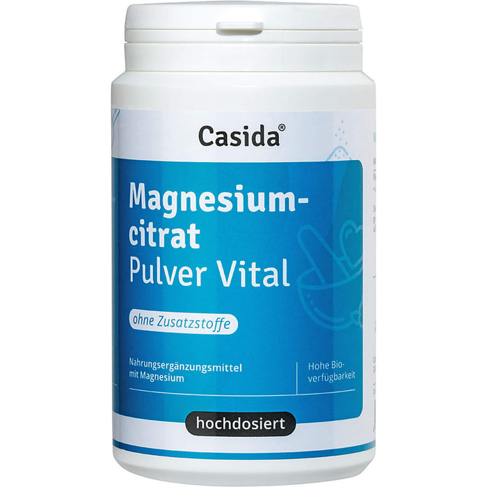 Casida Magnesiumcitrat Pulver Vital, 200 g Powder