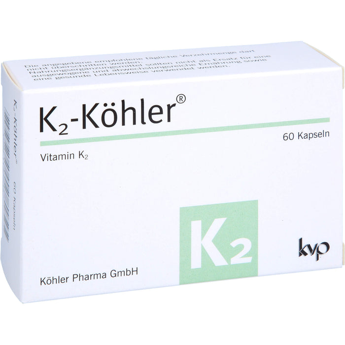 K2-Köhler Vitamin K2 Kapseln, 60 pcs. Capsules