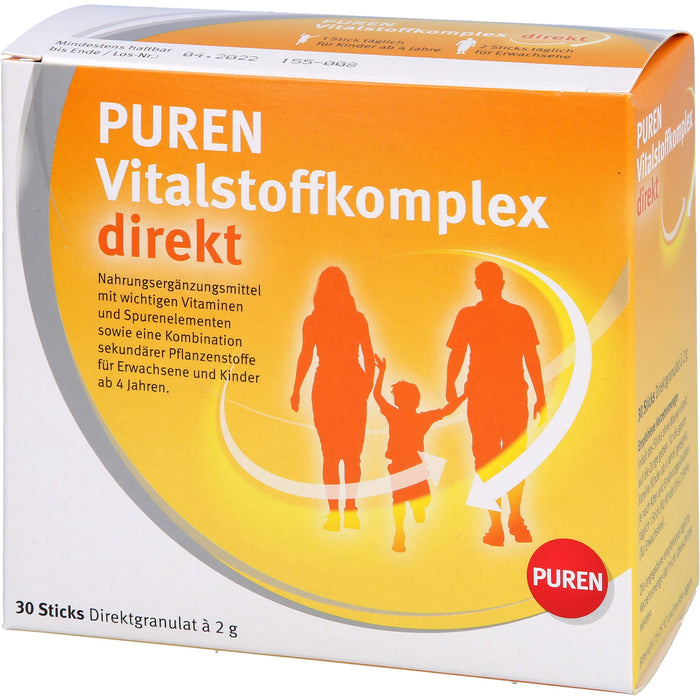 PUREN Vitalstoffkomplex Direktgranulat, 30 pc Sachets