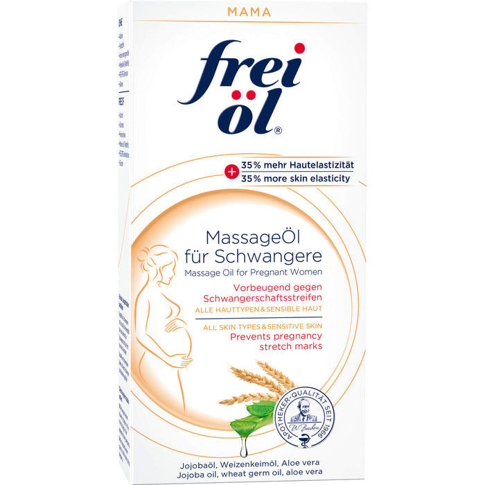 frei öl MassageÖl für Schwangere, 125 ml Huile