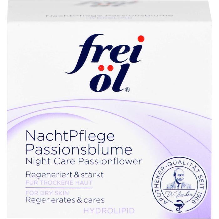 frei öl Hydrolipid NachtPflege Passionsblume, 50 ml XNC