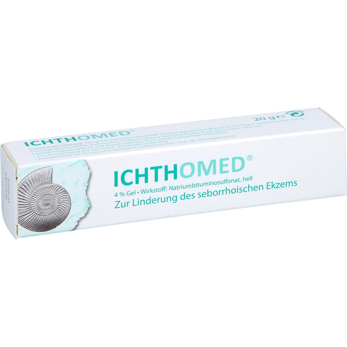 ICHTHOMED 4 % Gel zur Linderung des seborrhoischen Ekzems, 20 g Gel