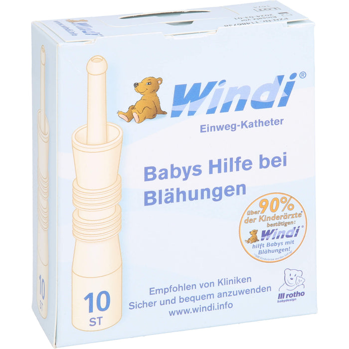 Windi Babys Blähungshilfe Katheter, 10 St KAT