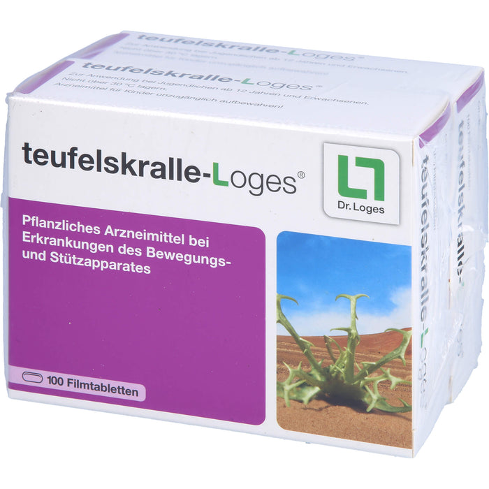 teufelskralle-Loges Tabletten bei Erkrankungen des Bewegungs- und Stützapparates, 200 St. Tabletten